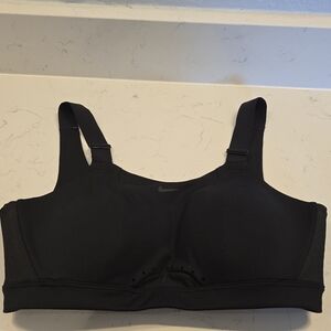 Nike Women's Black Sports Bra with Mesh Detail